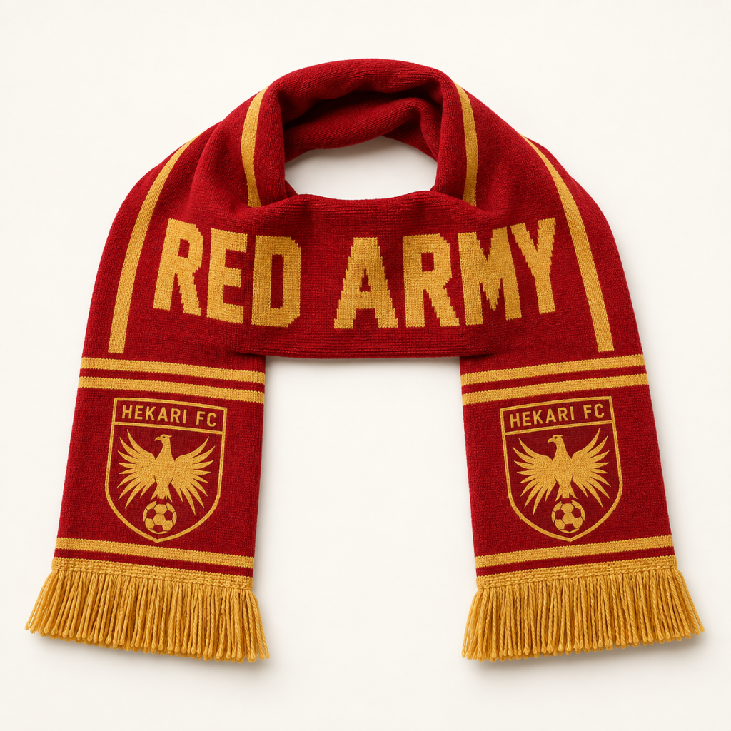 Supporter scarf — concept mockup